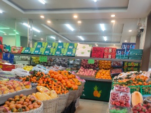 水果超市出兌，可以出攤