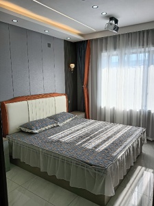 鐵北中醫(yī)院旁新裝公寓，120寸投影